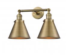  208-BB-M13-BB - Appalachian - 2 Light - 18 inch - Brushed Brass - Bath Vanity Light