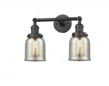 Innovations Lighting 208-OB-G58 - Bell - 2 Light - 15 inch - Oil Rubbed Bronze - Bath Vanity Light