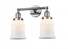 Innovations Lighting 208-PN-G181 - Canton - 2 Light - 17 inch - Polished Nickel - Bath Vanity Light