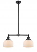 Innovations Lighting 209-OB-G71 - Bell - 2 Light - 21 inch - Oil Rubbed Bronze - Stem Hung - Island Light