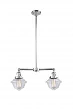 Innovations Lighting 209-PC-G532 - Oxford - 2 Light - 24 inch - Polished Chrome - Stem Hung - Island Light