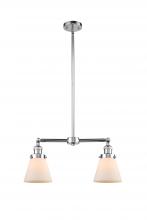 Innovations Lighting 209-PC-G61 - Cone - 2 Light - 21 inch - Polished Chrome - Stem Hung - Island Light