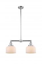 Innovations Lighting 209-PC-G71 - Bell - 2 Light - 21 inch - Polished Chrome - Stem Hung - Island Light