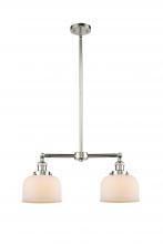 Innovations Lighting 209-PN-G71 - Bell - 2 Light - 21 inch - Polished Nickel - Stem Hung - Island Light