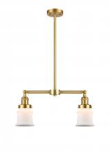 Innovations Lighting 209-SG-G181S - Canton - 2 Light - 21 inch - Satin Gold - Stem Hung - Island Light