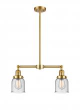 Innovations Lighting 209-SG-G54 - Bell - 2 Light - 21 inch - Satin Gold - Stem Hung - Island Light