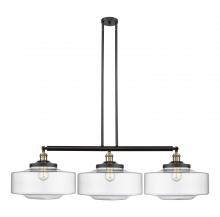 Innovations Lighting 213-BAB-G692-16 - Bridgeton - 3 Light - 50 inch - Black Antique Brass - Stem Hung - Island Light