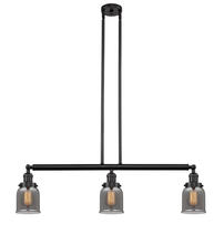 Innovations Lighting 213-OB-G53 - Bell - 3 Light - 38 inch - Oil Rubbed Bronze - Stem Hung - Island Light