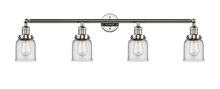 Innovations Lighting 215-PN-G52 - Bell - 4 Light - 42 inch - Polished Nickel - Bath Vanity Light