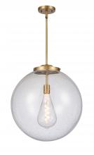 Innovations Lighting 221-1S-BB-G204-18 - Beacon - 1 Light - 18 inch - Brushed Brass - Stem Hung - Pendant