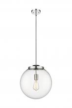 Innovations Lighting 221-1S-PC-G202-14 - Beacon - 1 Light - 16 inch - Polished Chrome - Cord hung - Pendant