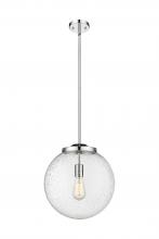 Innovations Lighting 221-1S-PC-G204-14 - Beacon - 1 Light - 16 inch - Polished Chrome - Stem Hung - Pendant