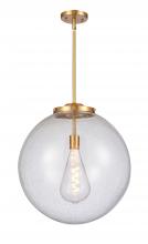 Innovations Lighting 221-1S-SG-G204-18 - Beacon - 1 Light - 18 inch - Satin Gold - Stem Hung - Pendant