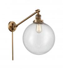 Innovations Lighting 237-BB-G204-12 - Beacon - 1 Light - 12 inch - Brushed Brass - Swing Arm