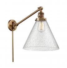 Innovations Lighting 237-BB-G44-L - Cone - 1 Light - 12 inch - Brushed Brass - Swing Arm