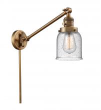 Innovations Lighting 237-BB-G54 - Bell - 1 Light - 8 inch - Brushed Brass - Swing Arm