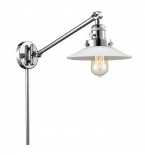 Innovations Lighting 237-PC-G1 - Halophane - 1 Light - 9 inch - Polished Chrome - Swing Arm