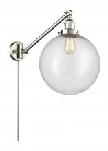 Innovations Lighting 237-SN-G204-12 - Beacon - 1 Light - 12 inch - Brushed Satin Nickel - Swing Arm