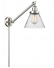 Innovations Lighting 237-SN-G44 - Cone - 1 Light - 8 inch - Brushed Satin Nickel - Swing Arm