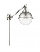 Innovations Lighting 237-SN-HFS-84-SN - Hampden - 1 Light - 9 inch - Brushed Satin Nickel - Swing Arm