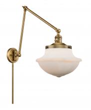 Innovations Lighting 238-BB-G541 - Oxford - 1 Light - 12 inch - Brushed Brass - Swing Arm