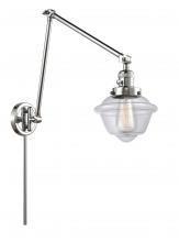 Innovations Lighting 238-PC-G532 - Oxford - 1 Light - 8 inch - Polished Chrome - Swing Arm