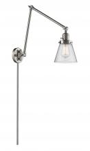 Innovations Lighting 238-SN-G64 - Cone - 1 Light - 8 inch - Brushed Satin Nickel - Swing Arm