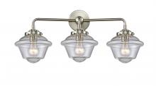 Innovations Lighting 284-3W-SN-G534 - Oxford - 3 Light - 26 inch - Brushed Satin Nickel - Bath Vanity Light