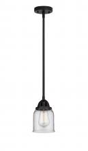 Innovations Lighting 288-1S-BK-G52 - Bell - 1 Light - 5 inch - Matte Black - Cord hung - Mini Pendant