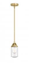 Innovations Lighting 288-1S-SG-G314 - Dover - 1 Light - 5 inch - Satin Gold - Cord hung - Mini Pendant