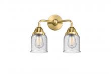 Innovations Lighting 288-2W-SG-G54 - Bell - 2 Light - 13 inch - Satin Gold - Bath Vanity Light