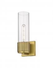 Innovations Lighting 428-1W-BB-G428-12CL - Bolivar - 1 Light - 5 inch - Brushed Brass - Sconce