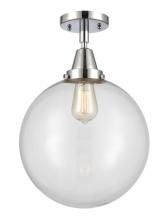 Innovations Lighting 447-1C-PC-G202-12 - Beacon - 1 Light - 12 inch - Polished Chrome - Flush Mount