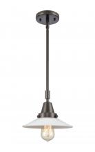 Innovations Lighting 447-1S-OB-G1 - Halophane - 1 Light - 9 inch - Oil Rubbed Bronze - Mini Pendant