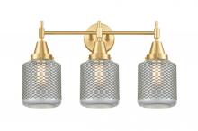 Innovations Lighting 447-3W-SG-G262 - Stanton - 3 Light - 24 inch - Satin Gold - Bath Vanity Light