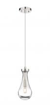 Innovations Lighting 451-1P-PN-G451-5CL - Owego - 1 Light - 5 inch - Polished Nickel - Pendant