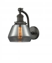 Innovations Lighting 515-1W-OB-G173 - Fulton - 1 Light - 7 inch - Oil Rubbed Bronze - Sconce