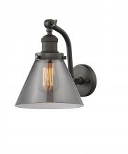 Innovations Lighting 515-1W-OB-G43 - Cone - 1 Light - 8 inch - Oil Rubbed Bronze - Sconce