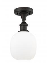 Innovations Lighting 516-1C-OB-G101 - Belfast - 1 Light - 6 inch - Oil Rubbed Bronze - Semi-Flush Mount