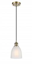 Innovations Lighting 516-1P-AB-G441 - Brookfield - 1 Light - 6 inch - Antique Brass - Cord hung - Mini Pendant