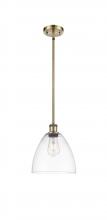 Innovations Lighting 516-1S-AB-GBD-92 - Bristol - 1 Light - 9 inch - Antique Brass - Mini Pendant