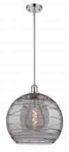 Innovations Lighting 516-1S-PC-G1213-14SM - Athens Deco Swirl - 1 Light - 14 inch - Polished Chrome - Pendant