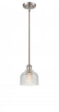 Innovations Lighting 516-1S-SN-G412 - Dayton - 1 Light - 6 inch - Brushed Satin Nickel - Mini Pendant