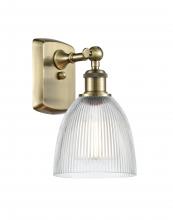 Innovations Lighting 516-1W-AB-G382 - Castile - 1 Light - 6 inch - Antique Brass - Sconce