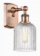 Innovations Lighting 516-1W-AC-G559-5CL - Bridal Veil - 1 Light - 5 inch - Antique Copper - Sconce