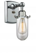 Innovations Lighting 516-1W-PC-CE231-CL - Kingsbury - 1 Light - 4 inch - Polished Chrome - Sconce