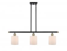 Innovations Lighting 516-3I-BAB-G111 - Cobbleskill - 3 Light - 36 inch - Black Antique Brass - Cord hung - Island Light