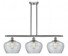  516-3I-SN-G92-L - Fenton - 3 Light - 38 inch - Brushed Satin Nickel - Cord hung - Island Light