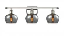 Innovations Lighting 516-3W-PN-G93 - Fenton - 3 Light - 27 inch - Polished Nickel - Bath Vanity Light