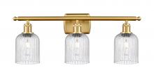 Innovations Lighting 516-3W-SG-G559-5SDY - Bridal Veil - 3 Light - 25 inch - Satin Gold - Bath Vanity Light